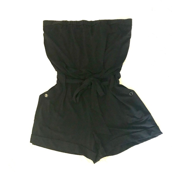 White House Black Market Pants - NWOT White House Black Market Strapless Romper